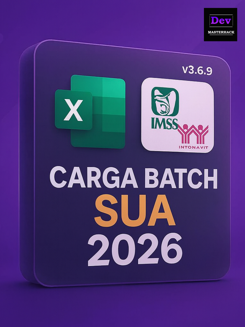 CARGA BATCH TRABAJADORES SUA – Programas Administrativos