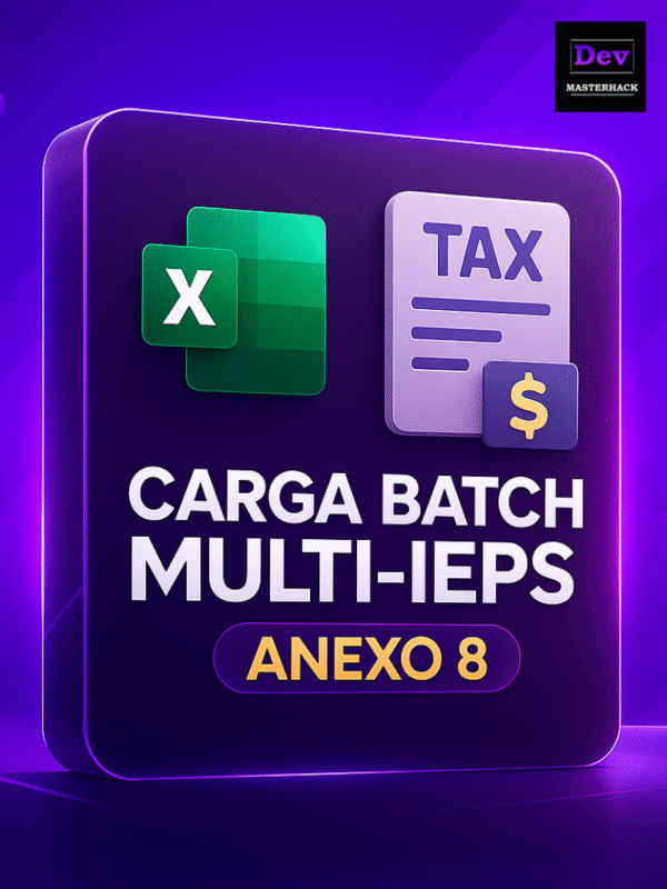 CARGA BATCH MULTI-IEPS ANEXO 8
